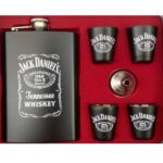 Set De Licorera Copas Y Embudo Jack Daniels