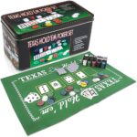 Set Poker Texas X200 Fichas En Caja Metalica