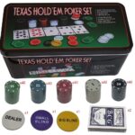 Set Poker Texas X200 Fichas En Caja Metalica