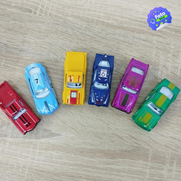 Set X6 Carros De Carreras Super Veloces Coleccionables Mini Autos