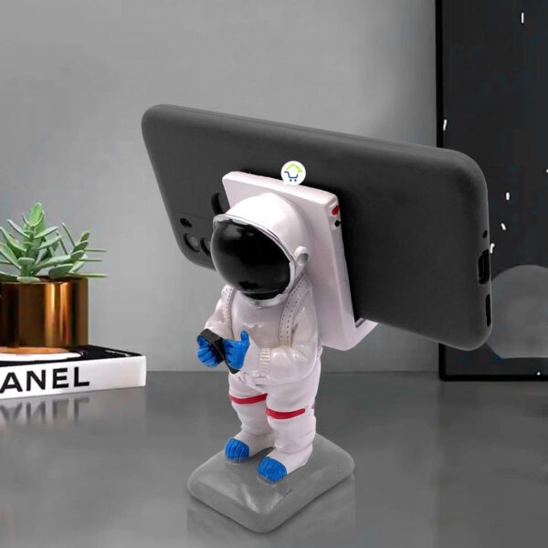 Soporte Base Holder Celular Astronauta Decoración Escritorio Oficina