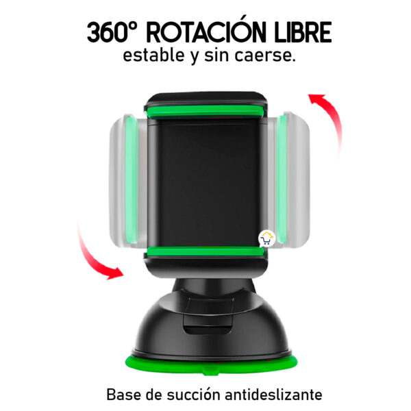 Soporte Celular Universal Carro Ventosa Móvil Portacelular