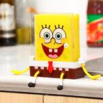 Soporte Esponja Cocina Bob Esponja Escurridor Grifo