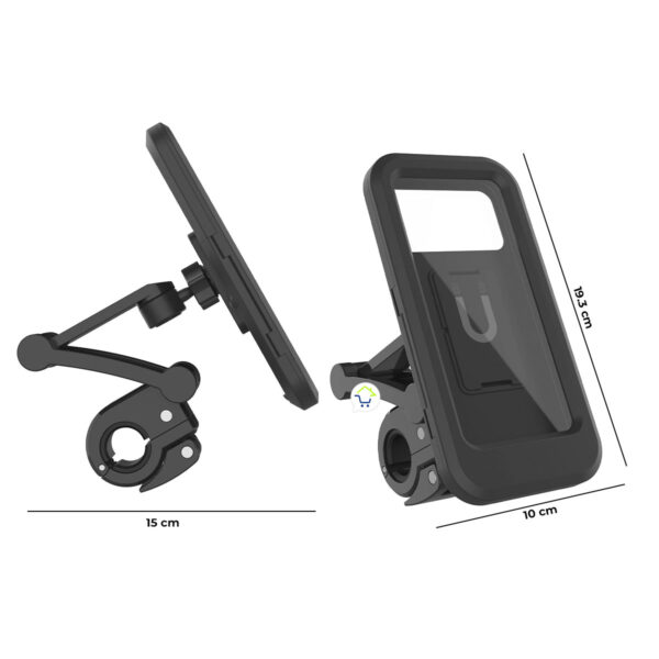 Soporte Para Celular Impermeable Antirrobo Moto Bicicleta M3