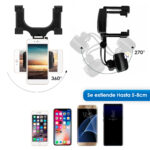 Soporte Universal Celular Auto Espejo Retrovisor Holder