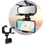 Soporte Universal Celular Auto Espejo Retrovisor Holder