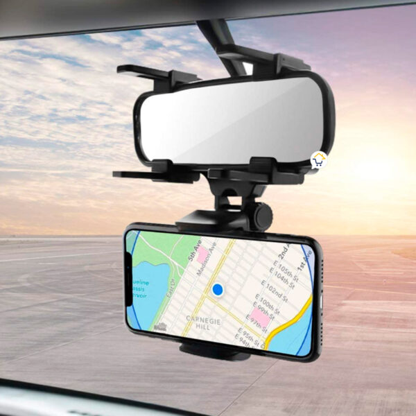 Soporte Universal Celular Auto Espejo Retrovisor Holder