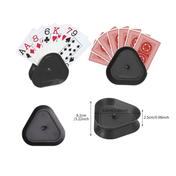 Set X4 Sujetador De Cartas Soporte De Juego Manos Libres