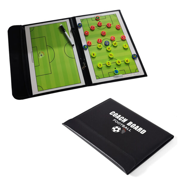 Tablero Táctico De Futbol En Carpeta Entrenamiento Futbol