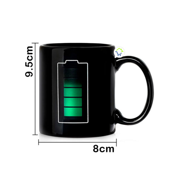 Taza Mágica Mug Cambia Color Termosensible Al Calor