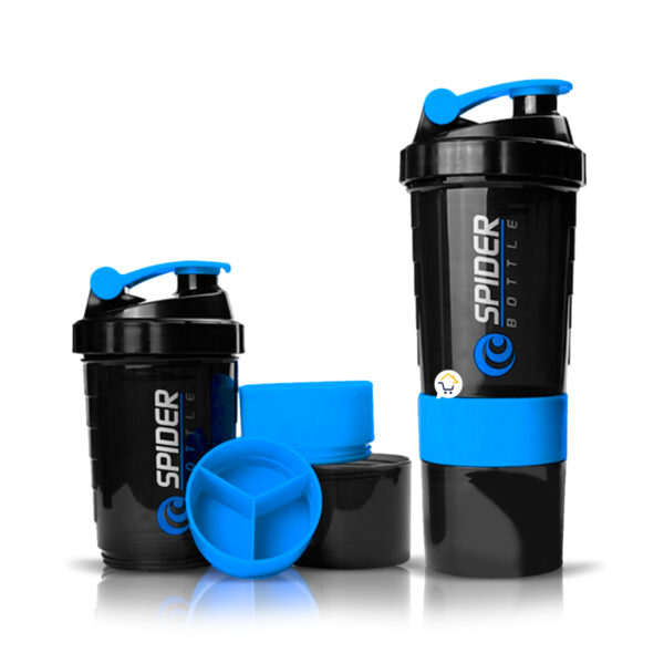 Termo Mezclador Proteína Shaker 500Ml 3 – 1 Batidos