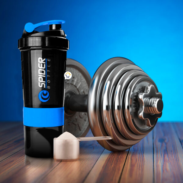 Termo Mezclador Proteína Shaker 500Ml 3 – 1 Batidos