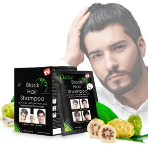 Set x20 Shampoo Tinte Negro Black Hair Cubre Canas Rápido Sin Amoníaco - Cobertura total en cinco minutos