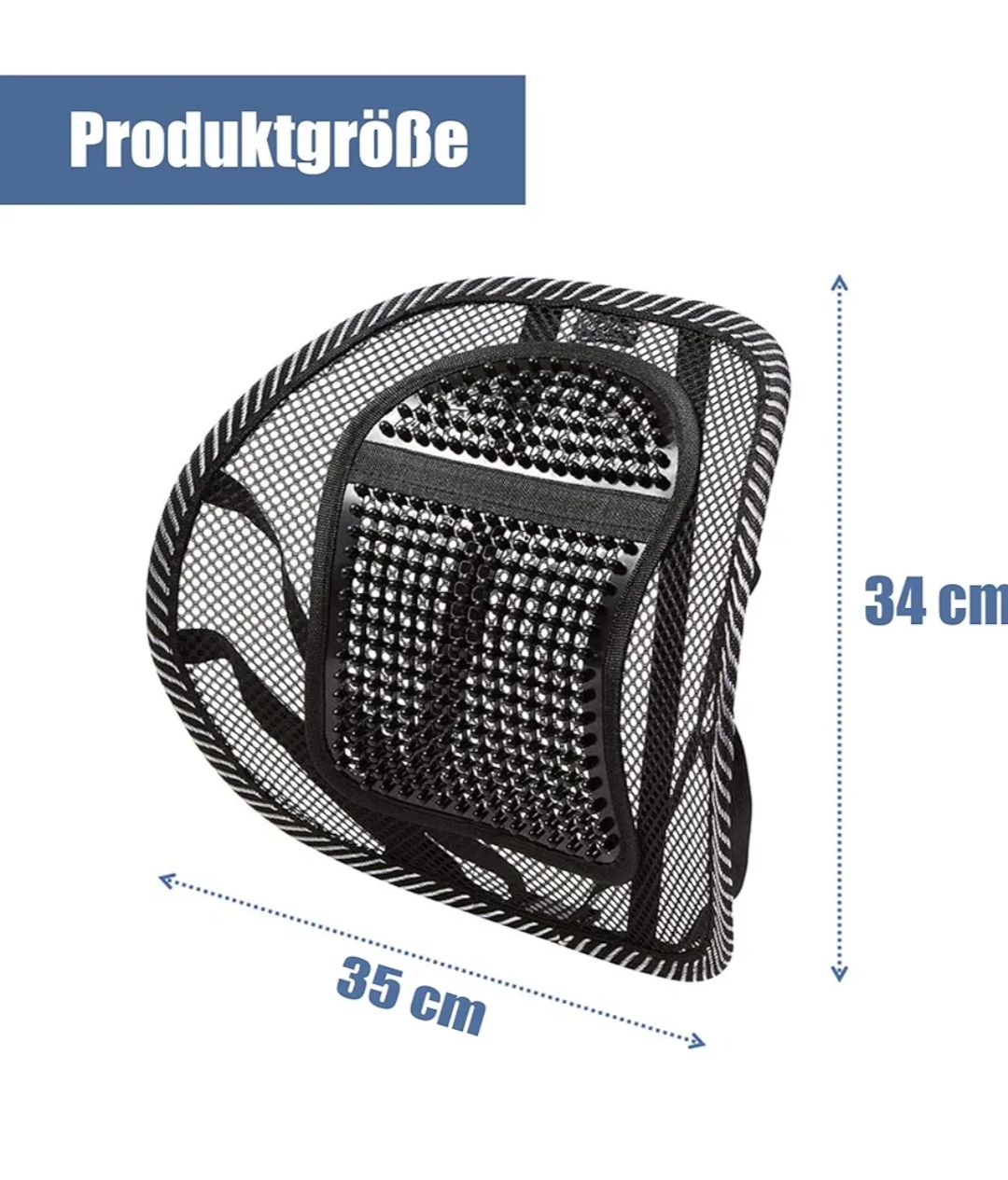 Cojín Lumbar de Malla Transpirable - Imagen 1