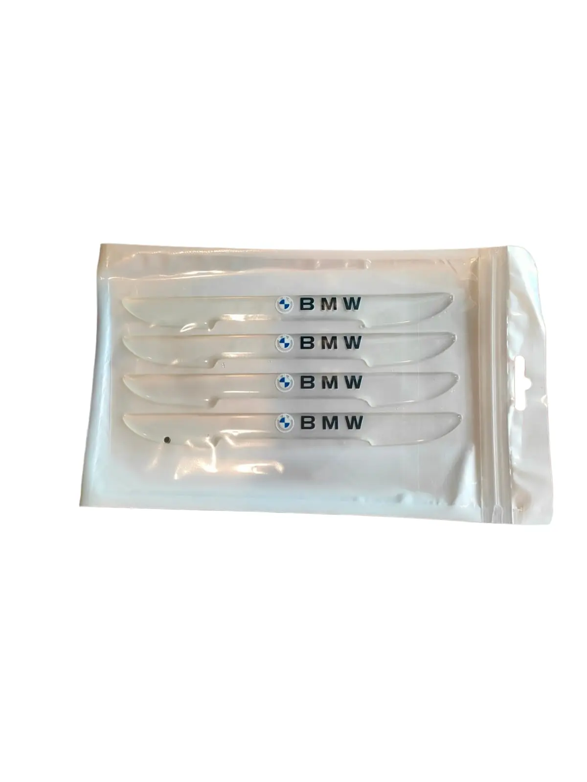 Set x3 protectores de manijas y bordes de puertas BMW, transparentes, para proteger pintura de rayones.