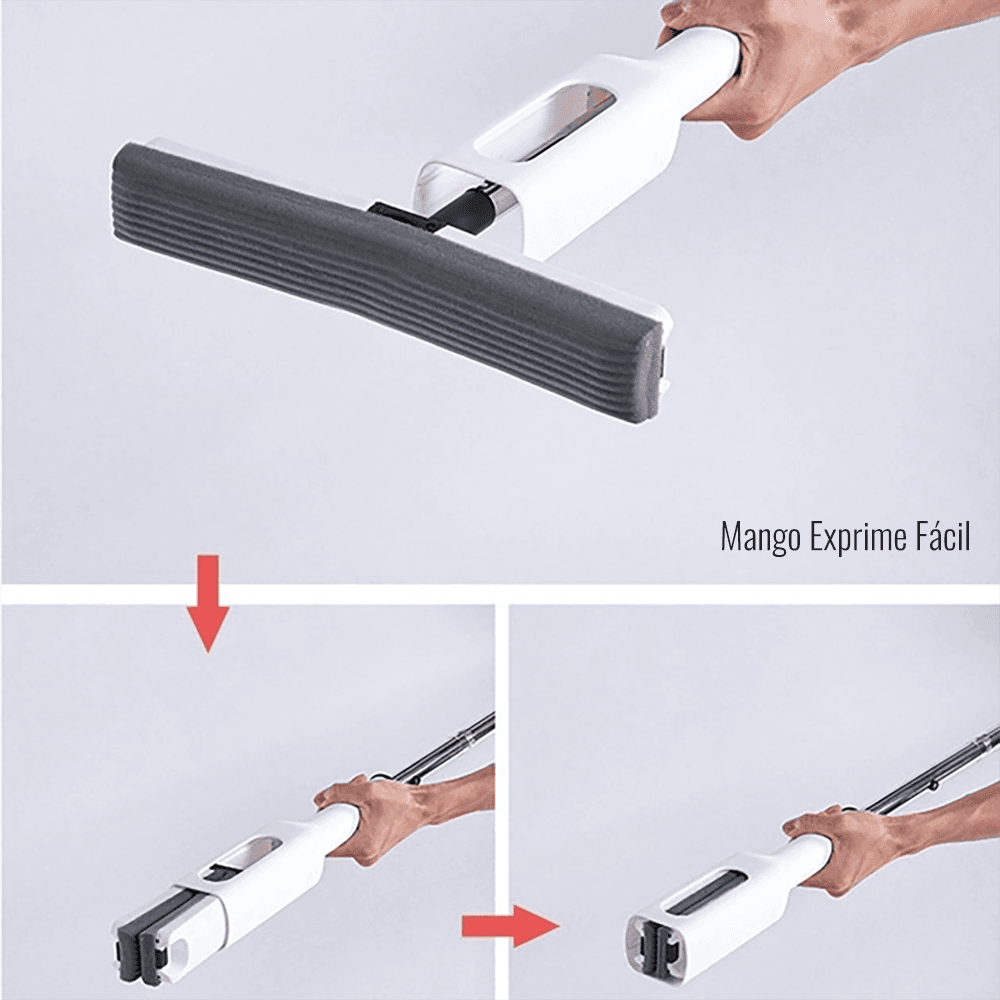 Mopa con Mango Exprime Fácil - Limpia tus pisos sin esfuerzo y con higiene - Imagen 5