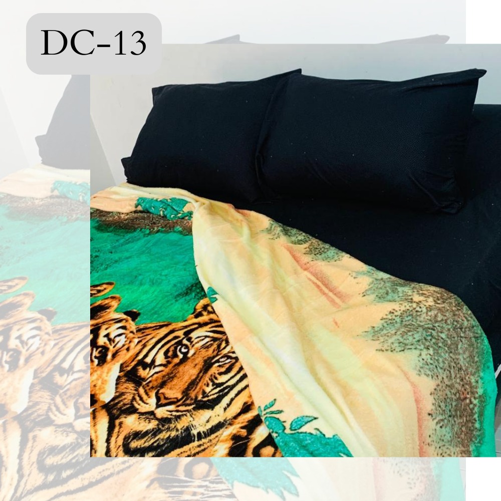 Cobija Estampada Semitérmica Suave - Añade estilo y calidez a tu hogar - Imagen 5