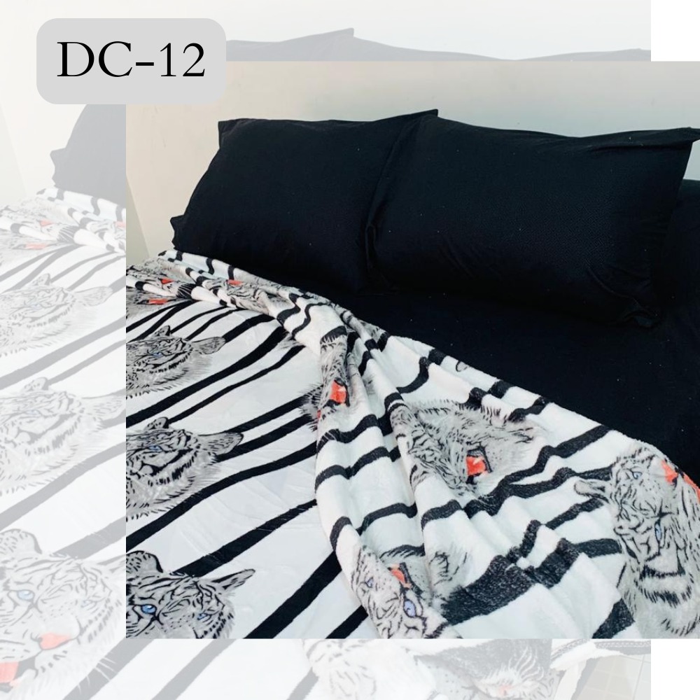 Cobija Estampada Semitérmica Suave - Añade estilo y calidez a tu hogar - Imagen 6