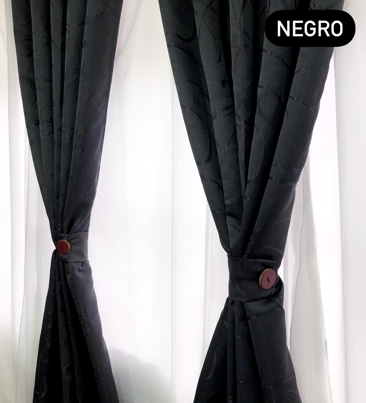 Cortina Yacar Tela Fina y Gruesa - Renueva tus espacios con elegancia y control de luz