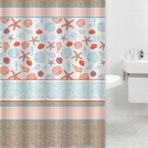 Cortina de Baño Decorativa con Diseños Modernos - Transforma tu espacio y evita salpicaduras