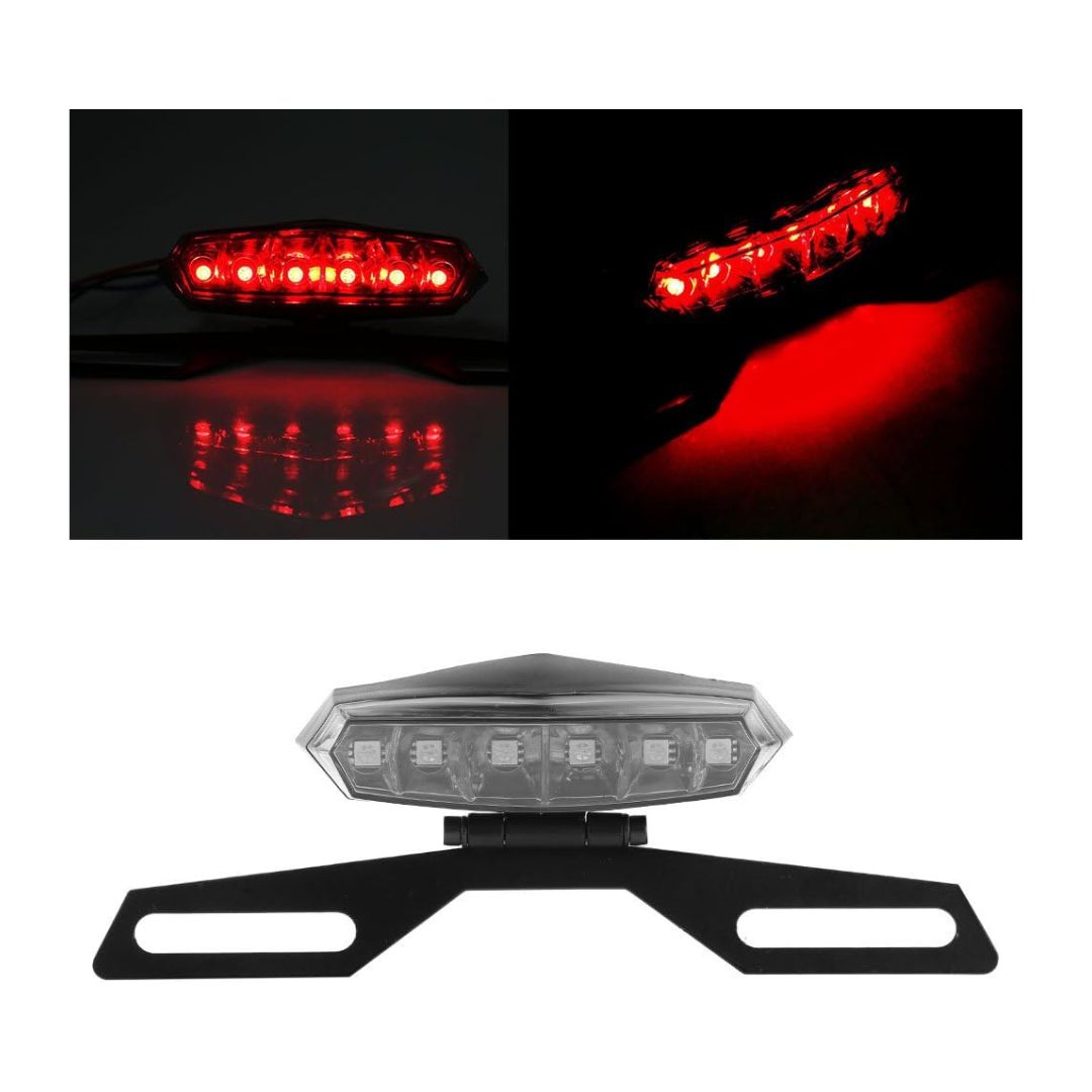 Porta Placa LED con Luz de Freno para Moto - Mejora tu visibilidad y seguridad vial - Imagen 5