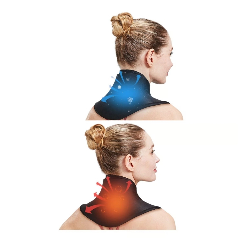 Compresa Gel Cervical Terapia Frío Calor 360° - Alivia rigidez y tensión del cuello y estrés - Imagen 2