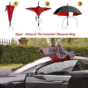 Sombrilla Reversible Mango C - Mantente seco y protege tu coche