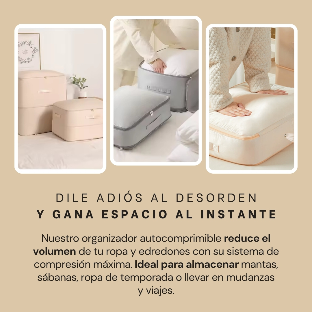 Bolsa de Compresión Organizadora Textil - Maximiza tu espacio de almacenamiento - Imagen 4