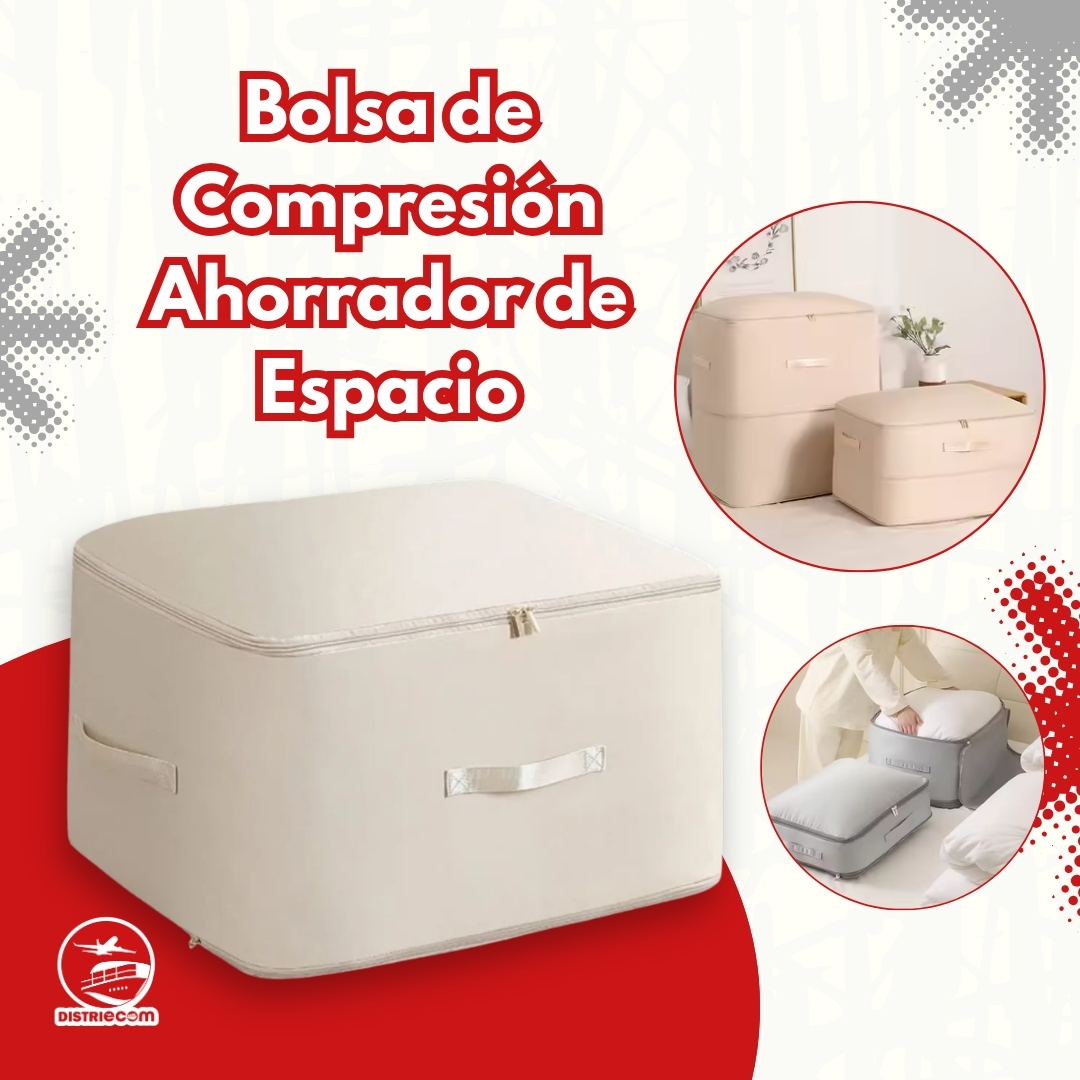 Bolsa de Compresión Organizadora Textil - Maximiza tu espacio de almacenamiento