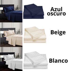 Sábanas Premium Dantex 800 Hilos - Disfruta un descanso de lujo cada noche