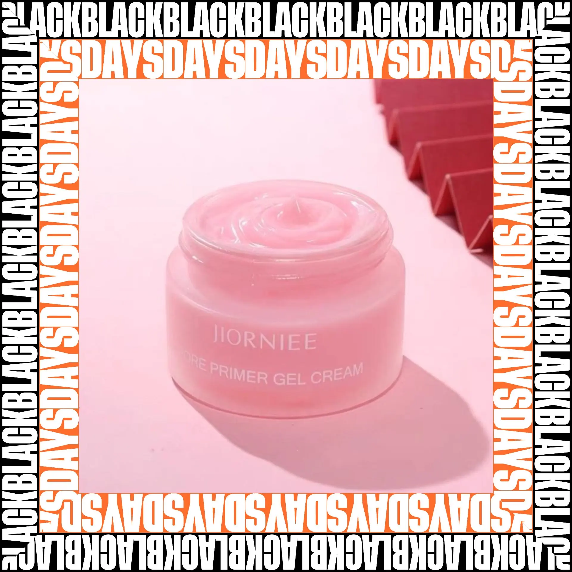 Set x2 Praimer Hidratante Facial JiOrniee en envase rosado con textura suave.