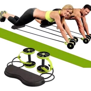 Rueda Abdominal Multifuncional Revoflex Xtreme - Fortalece tu core y estira tu cuerpo