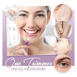 Depilador facial Kemei con discos giratorios para eliminar vello de rostro, axilas y piernas. Piel suave.