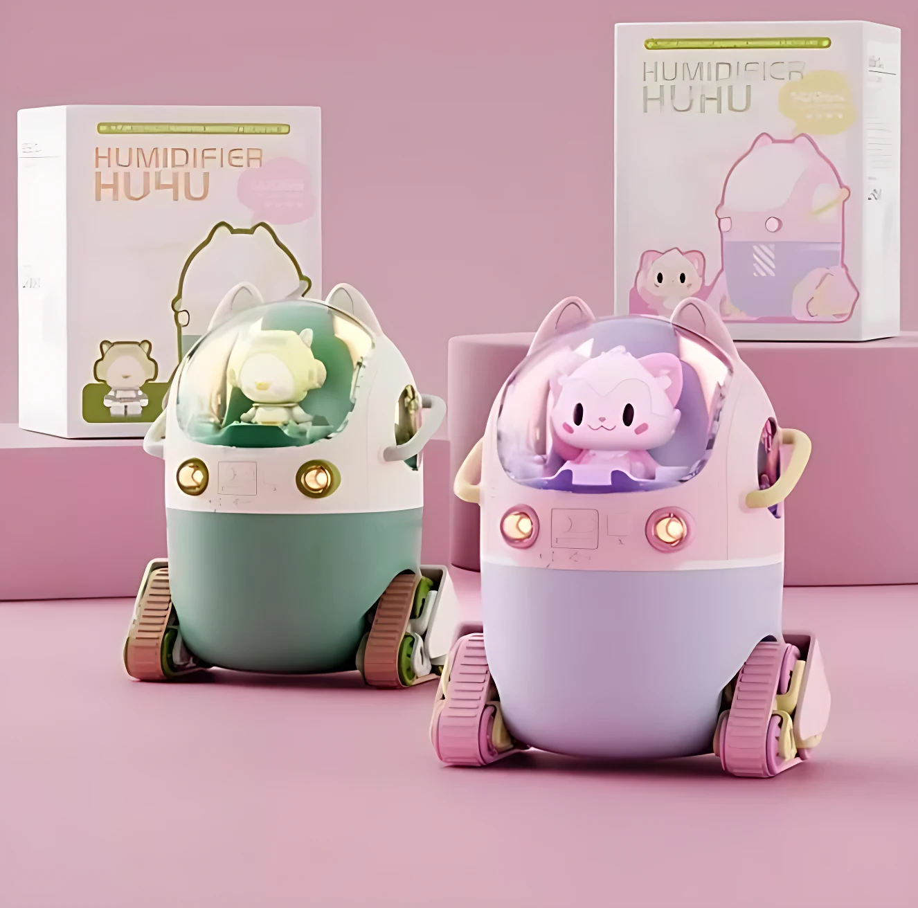 Difusor USB Mini Diseño Personaje Animado - Crea ambiente acogedor y relaja