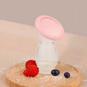 Extractor de Leche Manual Portátil Silicona Grado Alimenticio - Recolecta leche materna cómodamente en cualquier lugar