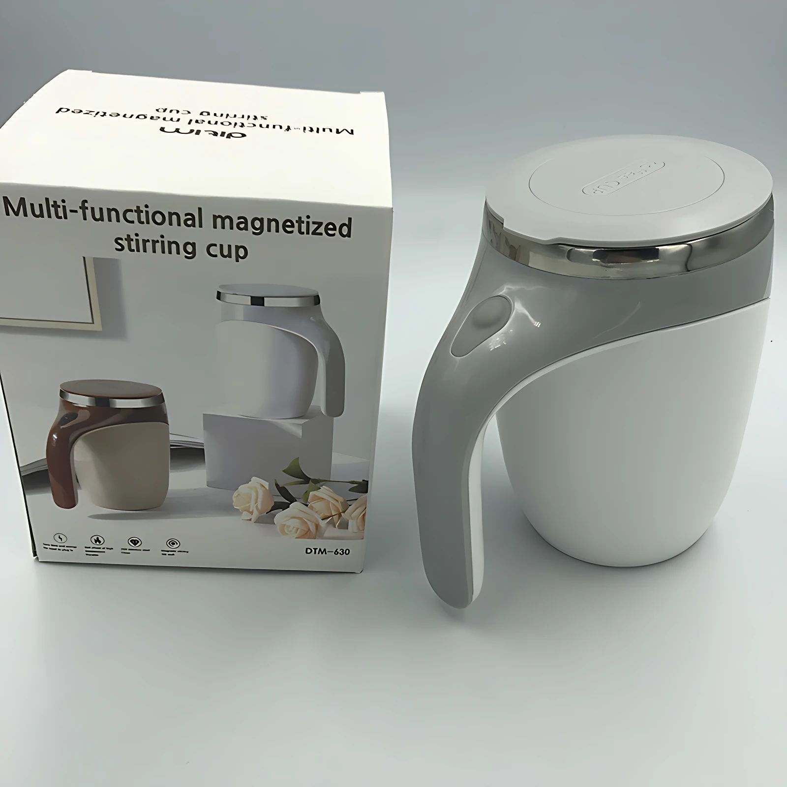 Pocillo Batidor Eléctrico Digital - Prepara tus bebidas perfectamente mezcladas sin esfuerzo