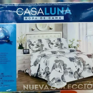 Juego de Sábanas para Cama Sencilla Casaluna Microfibra Suave - Renueva tu descanso con confort y estilo