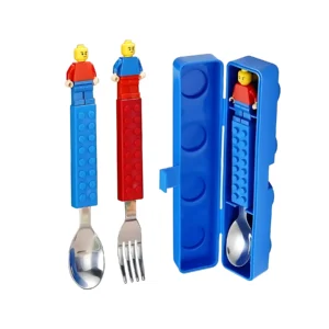 Set de Cubiertos Lego para Niños - Fomenta su autonomía al comer