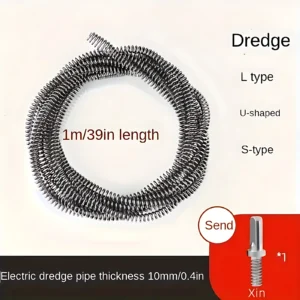Sonda Limpiador Desagües Eléctrico Flexible - Desatasca tuberías sin esfuerzo