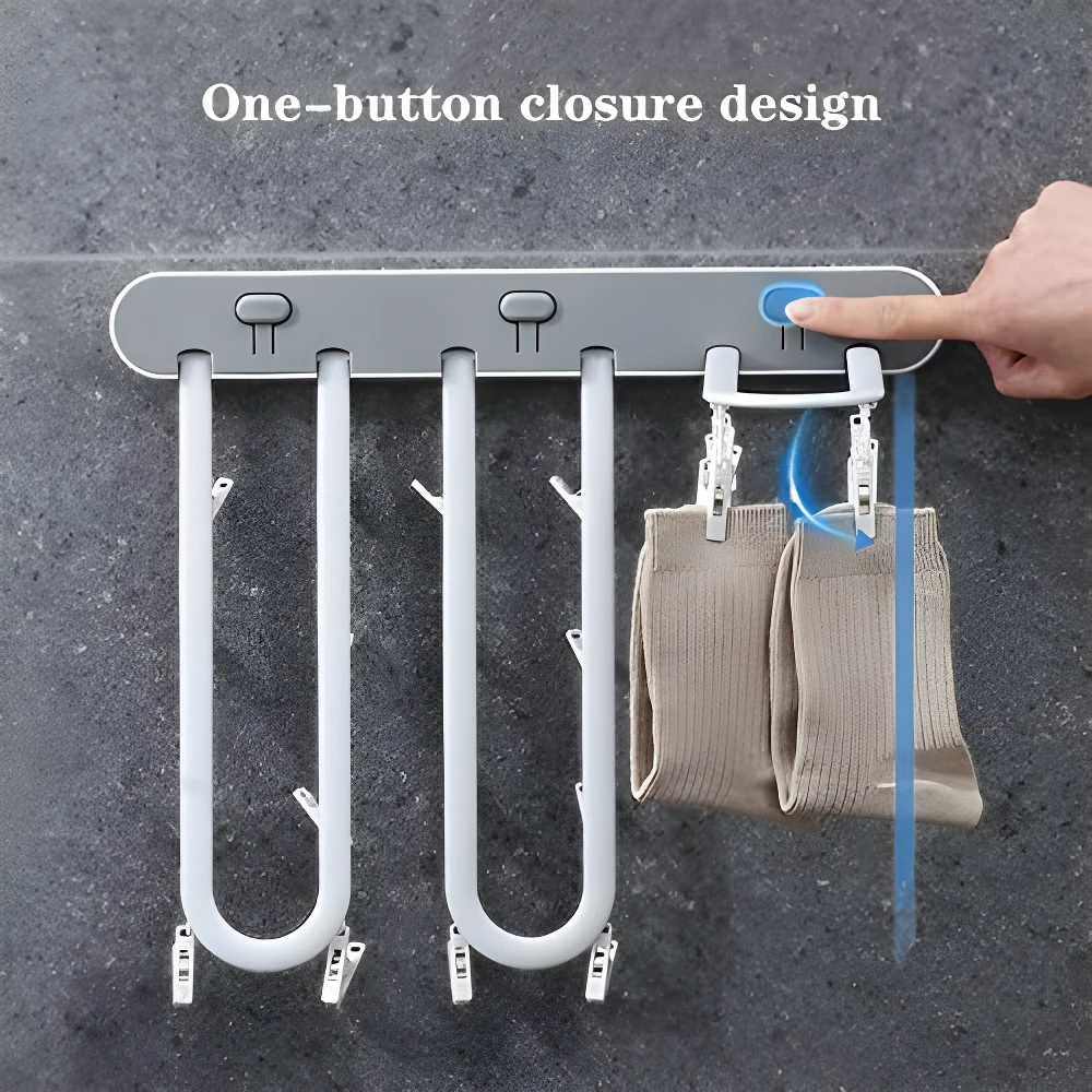 Tendedero Plegable Colgador de Ropa para Espacios Pequeños - Maximiza tu espacio de secado organizadamente - Imagen 6